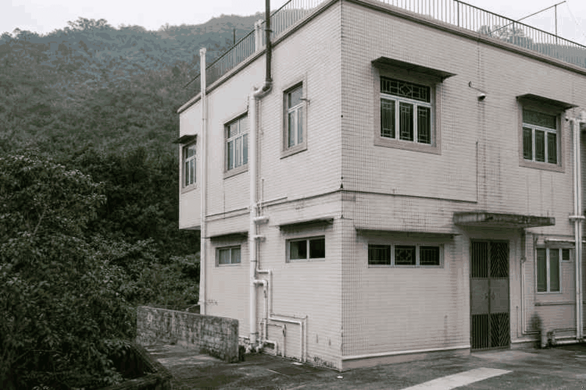 新界村屋外觀：低層獨立式住宅同周邊綠化